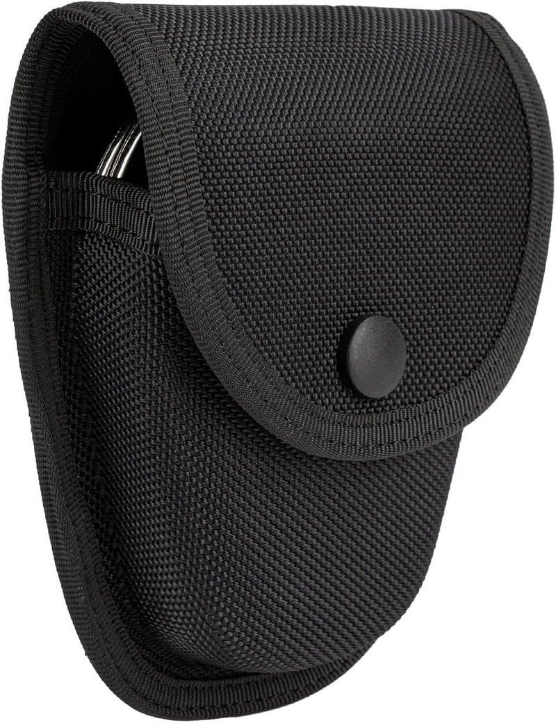 Dotacty Handcuff Pouch for Duty Belt Loop MOLLE Vest Standard Cuff Case Chain/Hinge Handcuff Nylon Holster ASP Cuff Holder Carry Bag Sheath for Law Enforcement Security Police Correctional Officer - Image 1
